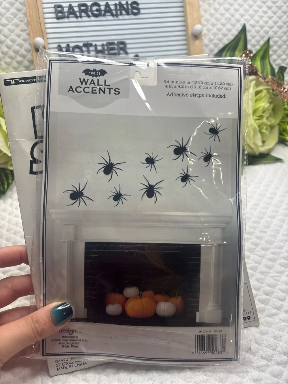 1993 BOO Bunch Haunted Vintage Window Silhouettes Decor Skeleton Werewolf Sealed